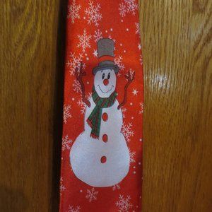 Christmas Tie Snowman